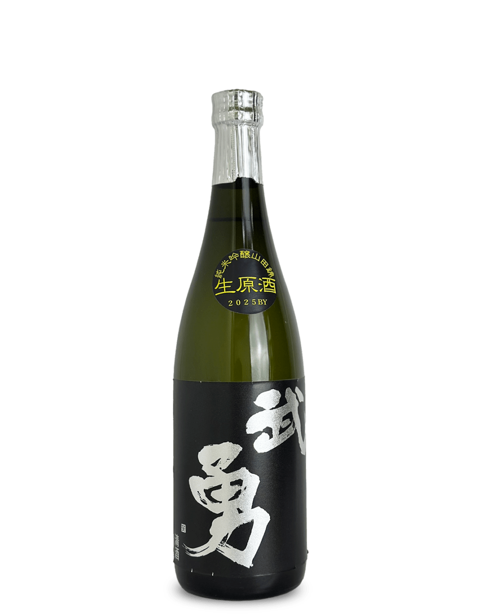 武勇 純米吟醸 山田錦 黒ラベル 生 1800ml