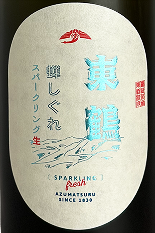 東鶴 蝉しぐれスパークリング生 720ml