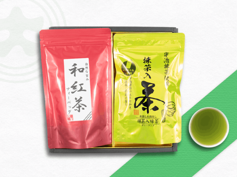 和紅茶・抹茶入玄米茶