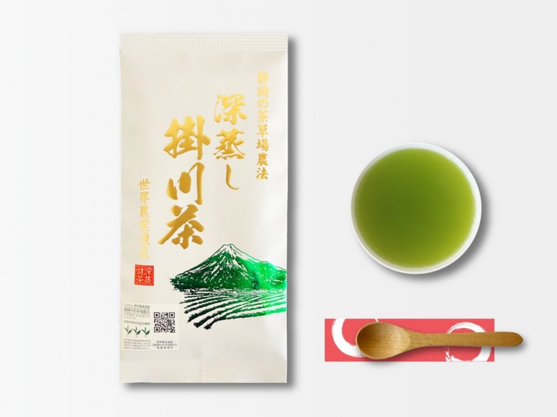 深蒸し掛川茶W（100ｇ）