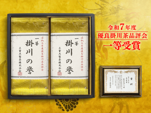 【一等受賞茶】掛川の誉（100g×2）
