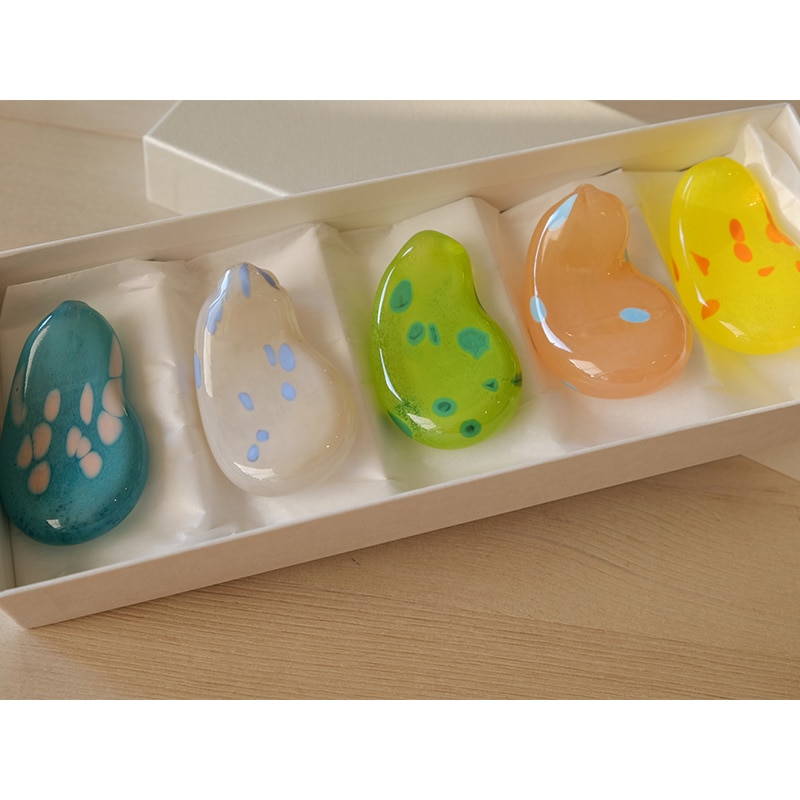 福豆箸置き　5個セット