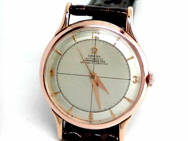 オメガ 1952年 18KPG　オートマチック クロノメーター