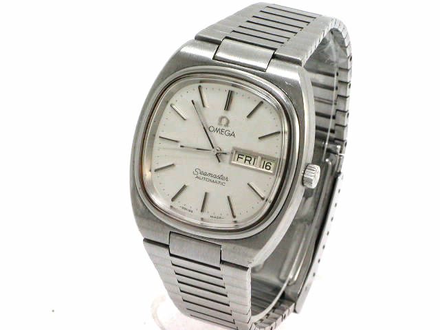 オメガ シーマスター Cal.1020 自動巻 OH済 純正ブレスレット 1970年代