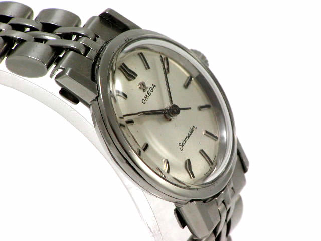 オメガ　シーマスター　レディス　Cal.６３０　手巻き 稼働品 1962年 オメガ アンティーク cal630 シーマスター 手巻き レディ