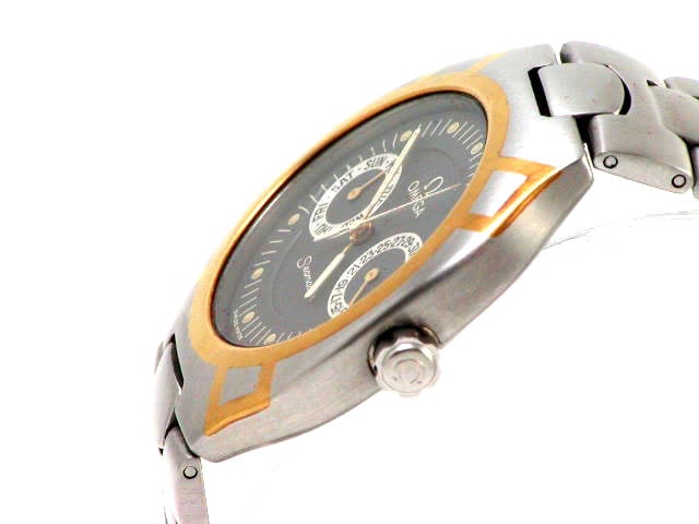 オメガ シーマスター ポラリス デイデイト クオーツ 1980年代 OMEGA