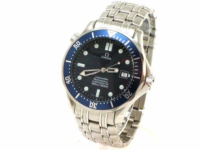 オメガ シーマスター 300 2531.80 自動巻 ブルー USED