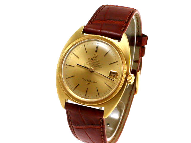 オメガ コンステレーション 18K金無垢 Cal.564 自動巻 1970年代 OMEGA