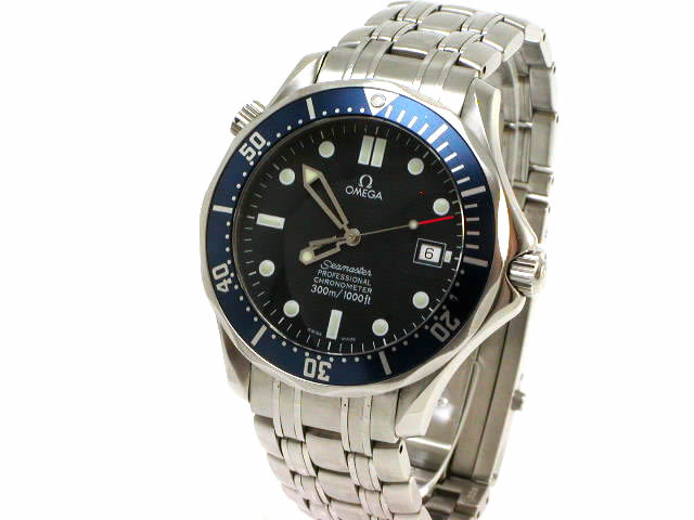 オメガ シーマスター 300 2531.80 自動巻 ブルー USED