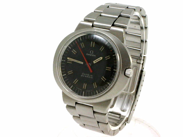 オメガ ジュネーブ ダイナミック 手巻 SSブレス Cal.601 1970年代