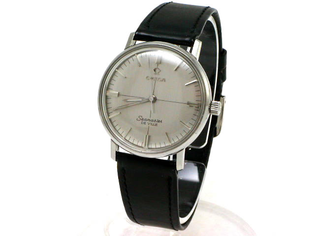 オメガ シーマスター デビル ワンピースケース 手巻 純正ベルト 1970年代