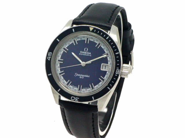 オメガ シーマスター60 166.062 自動巻 Cal.585 OH済 1970年代