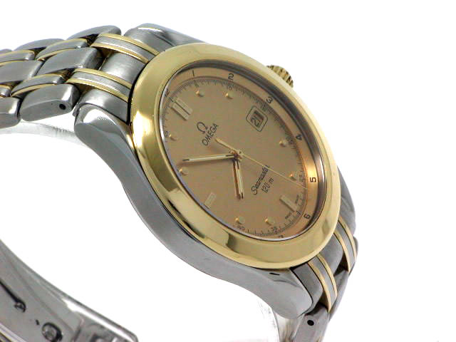 こ*ん様 ・OMEGA オメガ シーマスター 2311.80 コンビK18 OH オメガ シーマスター 2311.10 SS/18KYG コンビ クオーツ USED OMEGA