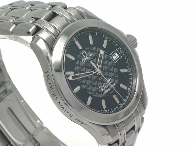 オメガ シーマスター 250080 ジャックマイヨール'97 自動巻 OH済 OMEGA