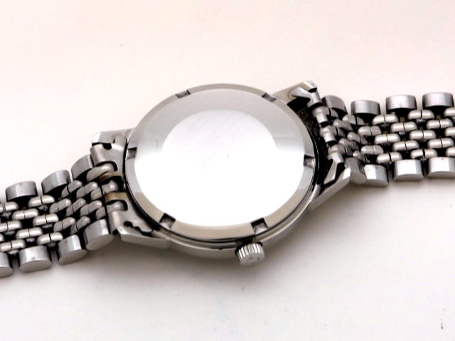 【精度良好】OMEGA Geneve ジュネーブ CAL.565 ビンテージ OMEGA】1970's ジュネーブ ダイナミック フルサイズ ホワイト×オレンジ