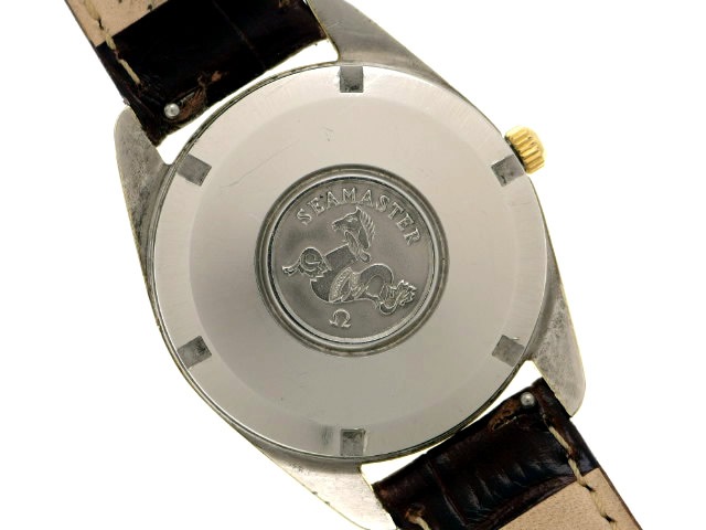 オメガ シーマスター 金張り 166.067 Cal.565 自動巻 OH済 1970年代 OMEGA