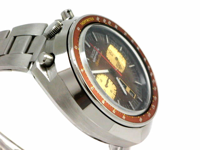 セイコー ツノ クロノ 茶 Ref.6138-0040 昭和49年製