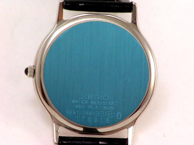 セイコー ドルチェ プラチナ クオーツ 5E61-OA60 USED