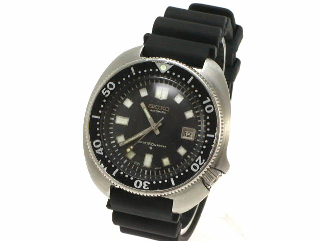 セイコー ダイバー 植村直己モデル 6105-8119 自動巻 昭和51年製