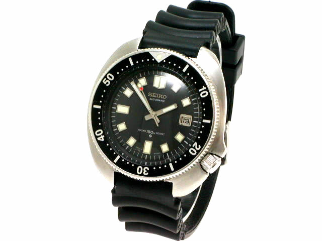 セイコー ダイバー 植村直己モデル 6105-8110  自動巻 昭和50年製　