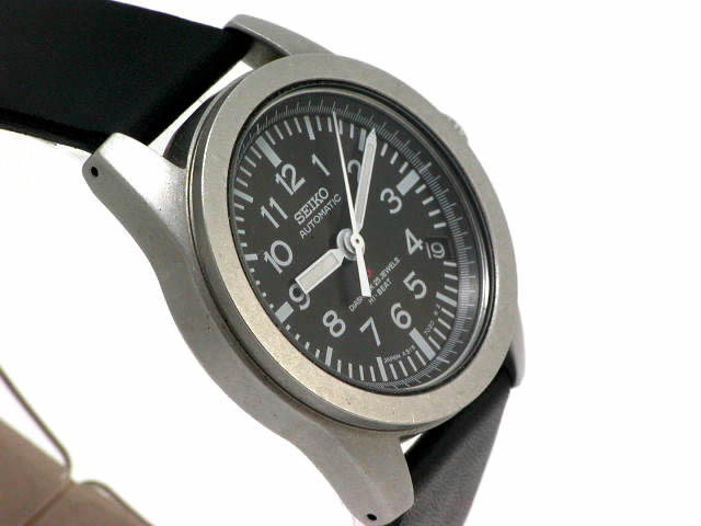 SEIKO 赤sus 4s15 7020 修理 要オーバーホール自動巻きされず
