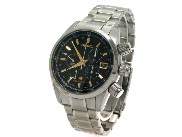 グランドセイコー SBGC005 スプリングドライブ クロノグラフ チタン USED