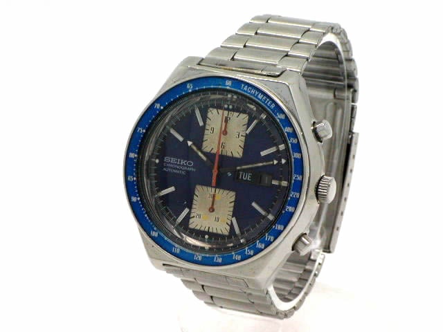 セイコー クロノグラフ 6138-0030 自動巻 OH済 昭和51年製