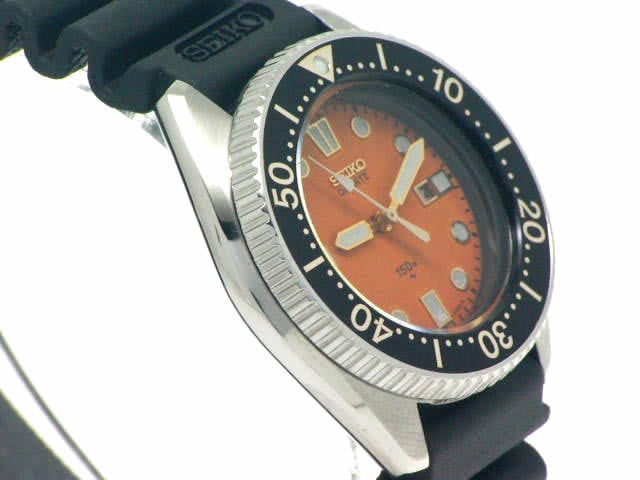 SEIKO セイコー 2625-0010 レトロ調デザインのダイバーズウォッチ セイコー ダイバー 2625-0010 クオーツ オレンジ 昭和56年製