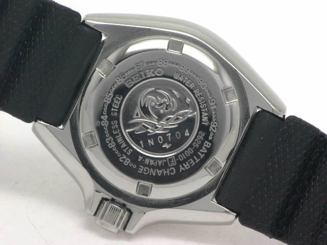 SEIKO セイコー 2625-0010 レトロ調デザインのダイバーズウォッチ セイコー ダイバー 2625-0010 クオーツ オレンジ 昭和56年製