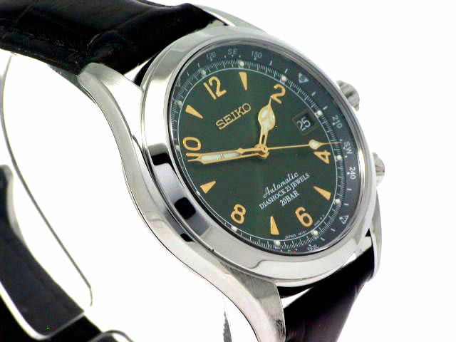 【美品・ブレス付・OH済】SEIKO アルピニスト SARB017 SEIKO - びあーど様専用 セイコーアルピニスト SARB017 ブレス