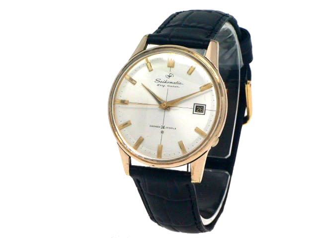 セイコーマチック セルフデーター 15022E 自動巻 OH済 昭和37年製