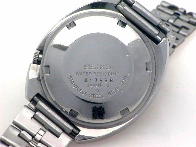 SEIKO セイコー アドバン 6106-7710 自動巻時計 純正ガラス交換済 SEIKO セイコー アドバン 6106-7710 自動巻時計 純正ガラス交換済