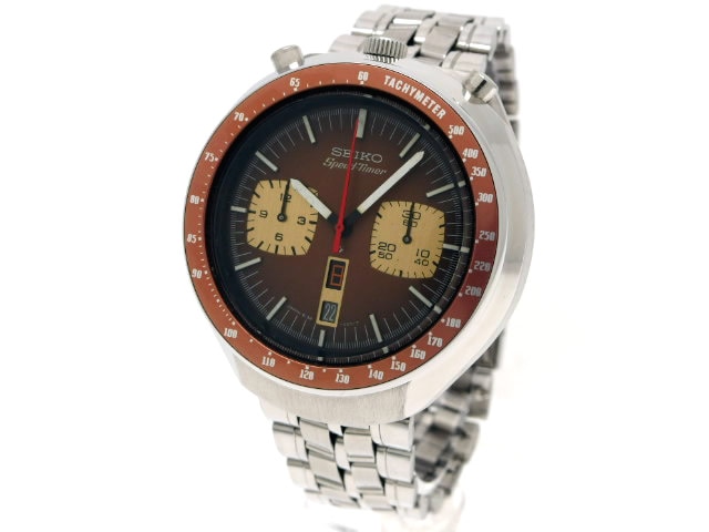 セイコー スピードタイマー 6138-0040 茶ツノ 自動巻 OH済 昭和50年製