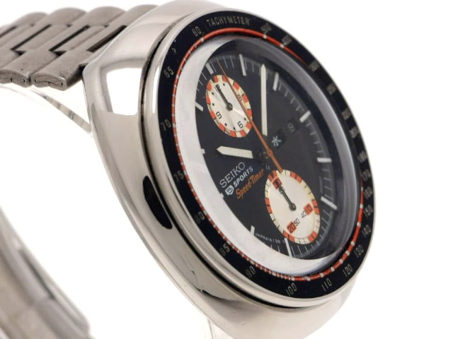 SEIKO 5 SPORTS SPEED TIMER 1975年製 SEIKO 5 SPORTS SPEED TIMER 1975年製 時計修理は挑戦の連続。セイコーの