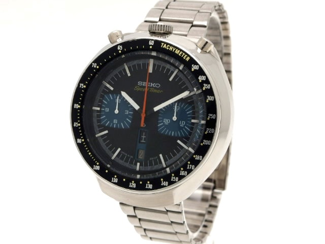セイコー スピードタイマー 6138-0040 ツノクロノ 自動巻 OH済 昭和50年製