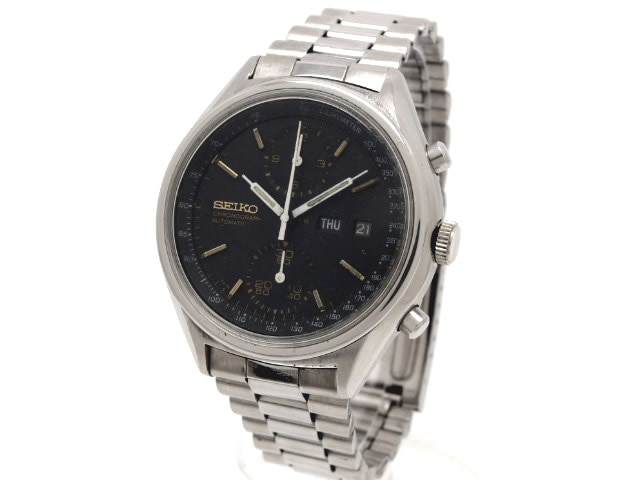 セイコー クロノグラフ 6138-8020 自動巻 OH済 昭和52年製