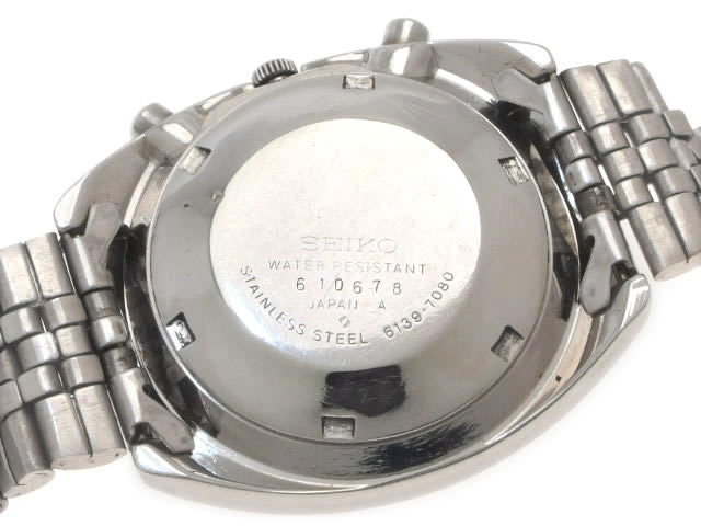 セイコー クロノグラフ 6139-7080 自動巻 OH済 昭和51年製