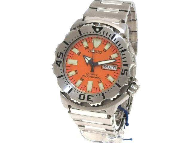 セイコー ダイバー オレンジモンスター SKX781K 海外モデル 自動