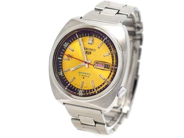 セイコー 5スポーツ 6119-6023 自動巻 OH済 昭和50年製