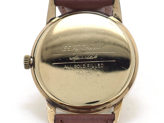 SEIKO- CROWN- SPECIAL 23石手巻きO・H済み ※ アンティーク SEIKO