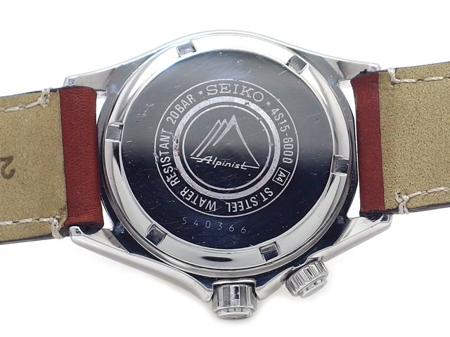 セイコー アルピニスト 4S15-6000 25石 自動巻 OH済 1990年代 USED