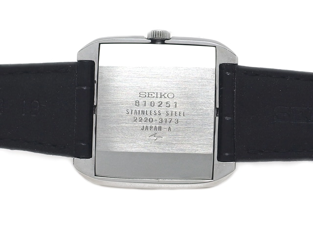 1979年製 高級 SEIKO シャリオ QUARTZ 電池換済 変わり文字盤 1979年製 高級 SEIKO シャリオ QUARTZ 電池換済 変わり文字盤