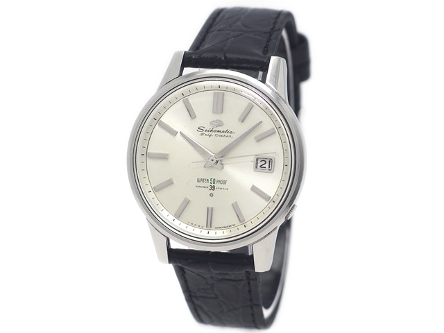 セイコー マチック セルフデーター J13060 39石自動巻 OH済 1960年代