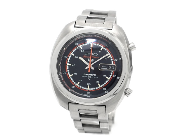 セイコー 5スポーツ スピードタイマー 7017-8000 自動巻 OH済 昭和45年製