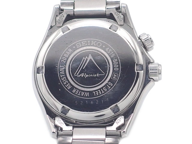 セイコー SEIKO アルピニスト SCVF005 4S15-6000 SEIKO】セイコー『アルピニスト オートマチック』SCVF005 4S15