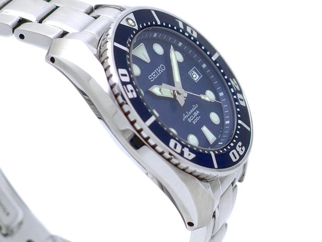 セイコー プロスペックス ダイバー スキューバ 青文字盤 SBDC003 自動