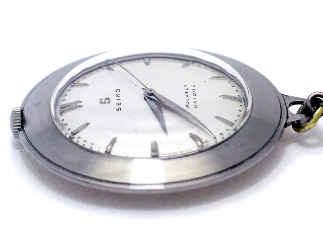 セイコー ユニーク 14050U 15石 手巻 ポケットウォッチ OH済 1950年代