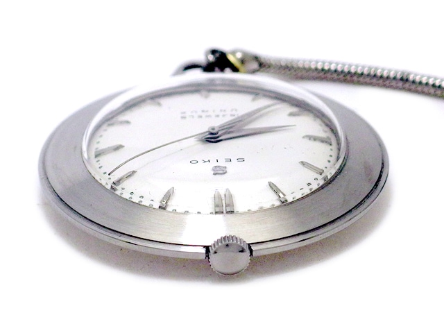 セイコー ユニーク 14050U 15石 手巻 ポケットウォッチ OH済 1950年代