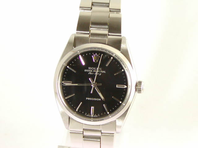 ロレックス エアキング ブラックダイヤル 1960年代