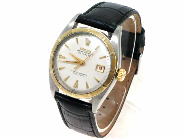 ロレックス バブルバック 赤デイト Ref.6105 自動巻 OH済 1950年代　